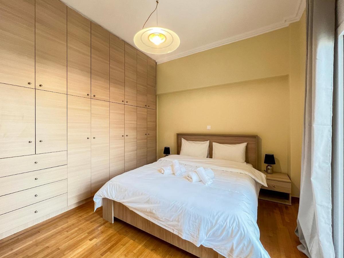 Chiou Spacious 90Sqm Apt In Athens Ngoại thất bức ảnh