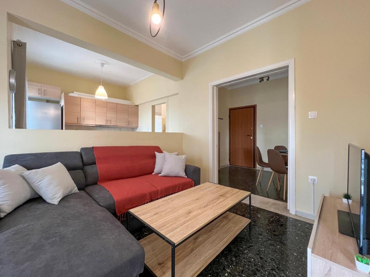 Chiou Spacious 90Sqm Apt In Athens Ngoại thất bức ảnh