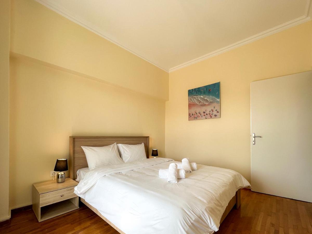 Chiou Spacious 90Sqm Apt In Athens Ngoại thất bức ảnh
