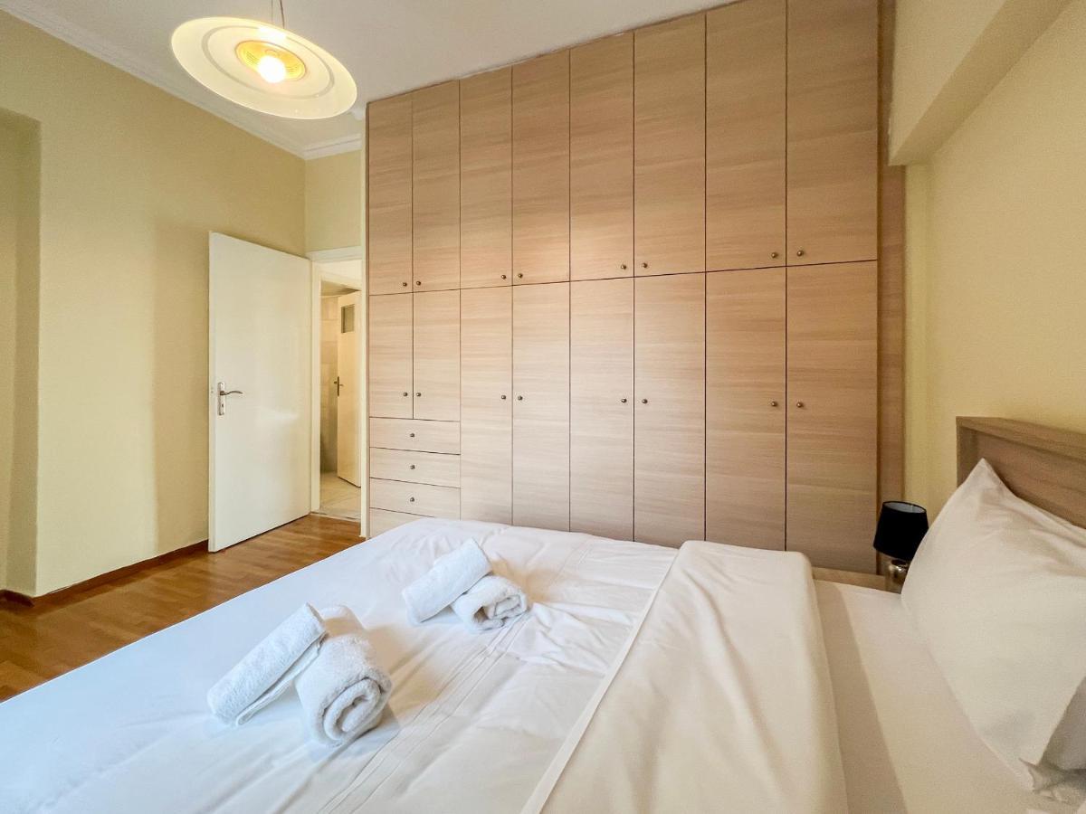 Chiou Spacious 90Sqm Apt In Athens Ngoại thất bức ảnh