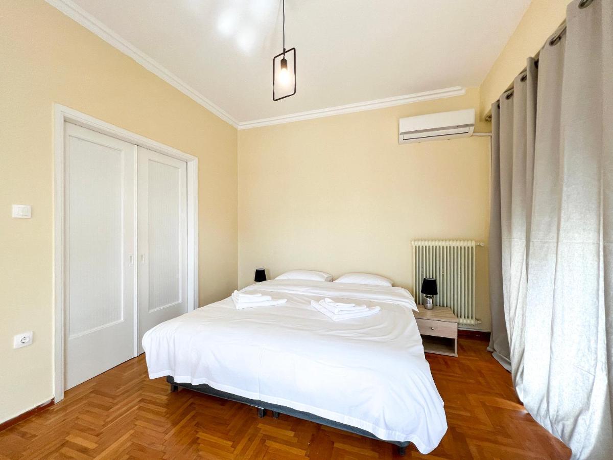 Chiou Spacious 90Sqm Apt In Athens Ngoại thất bức ảnh