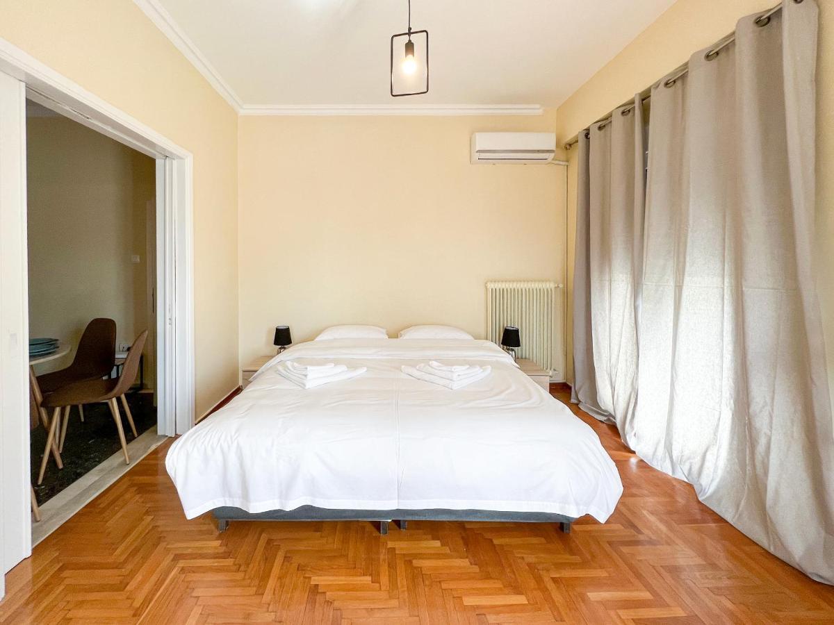 Chiou Spacious 90Sqm Apt In Athens Ngoại thất bức ảnh