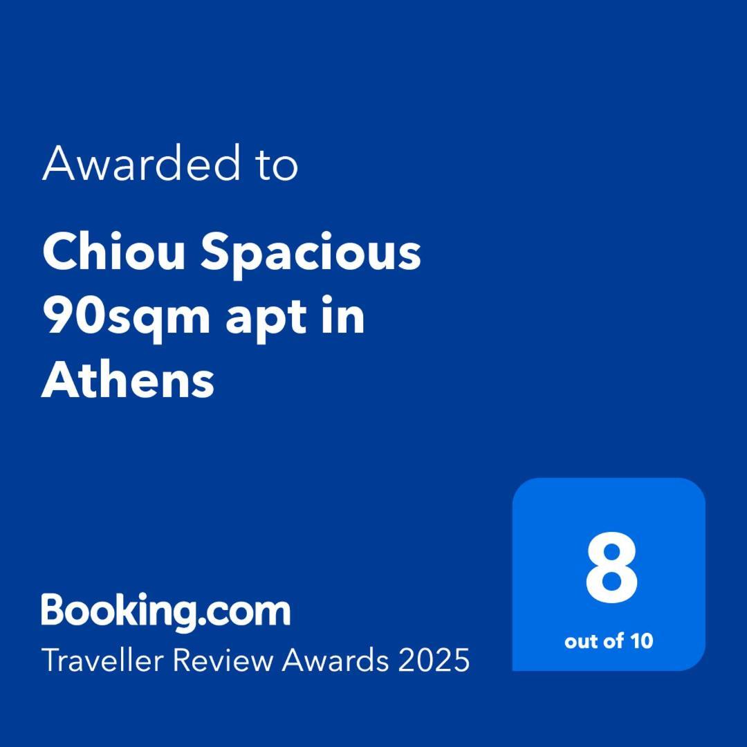 Chiou Spacious 90Sqm Apt In Athens Ngoại thất bức ảnh